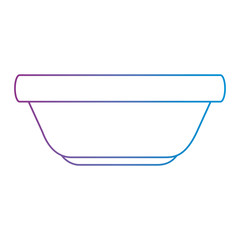 kitchen plastic bowl icon