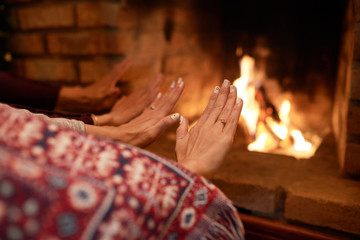 Warming hands