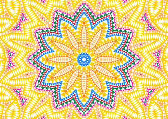 Abstract colorful pattern