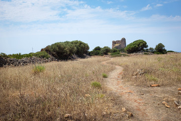 Typical Apulian stone house named Trullo