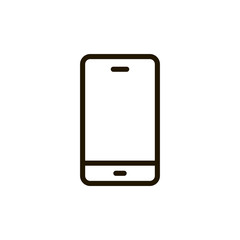 Flat line icon