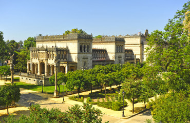 Museo Arqueológico de Sevilla en el Parque de María Luisa, España