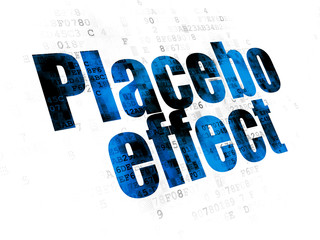 Health concept: Placebo Effect on Digital background
