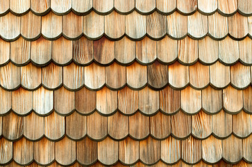 Wooden roof