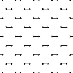 Arrow pattern seamless simple vector