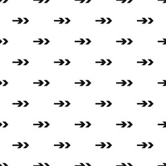 Arrow pattern seamless simple vector