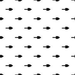 Arrow pattern seamless simple vector
