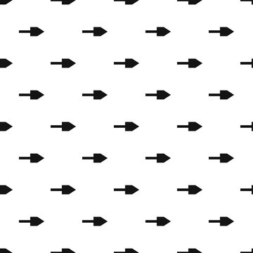 Arrow pattern seamless simple vector