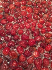 Delicious strawberry jam