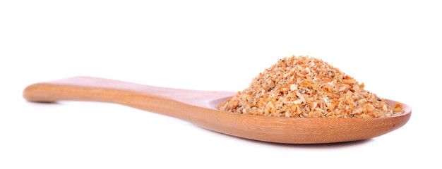 Toasted coconut pieces