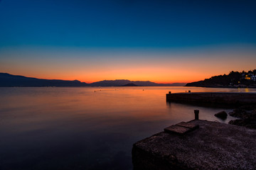 Sonnenaufgang Strand Kroatien 2