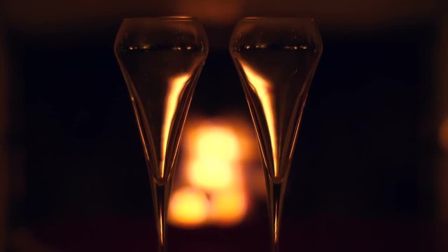 champagne au coin du feu