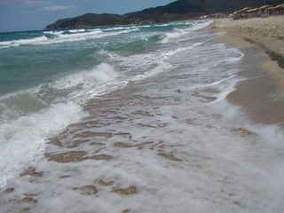 Waves on the beach