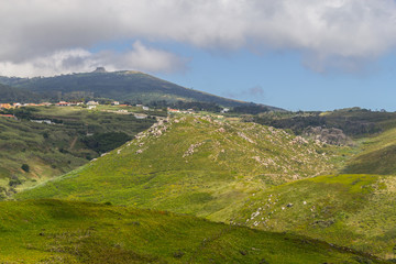 Fototapeta na wymiar Trail in Cabo da Roca