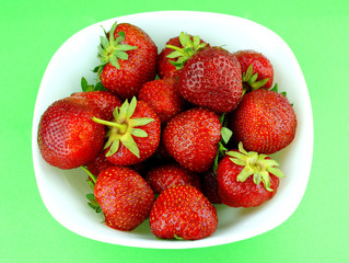 fresh strawberries