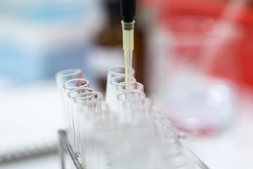 Backgrounds of Science research and Chemical in laboratory.