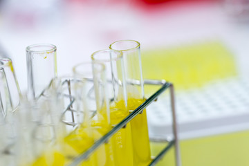 Backgrounds of Science research and Chemical in laboratory.