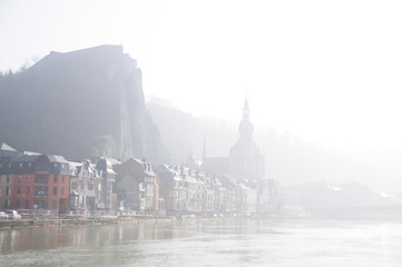 Dinant from across the Muese River