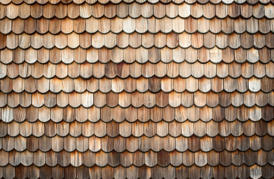 Wooden roof