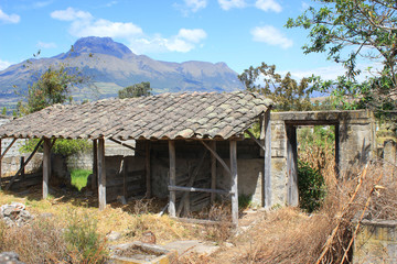 Obraz premium Shed on a Farm