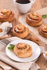 Cinnamon rolls. 