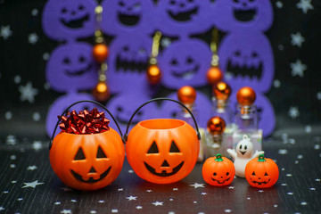 ハロウィンの飾り