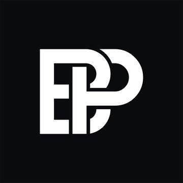BP logo initial letter design template vector