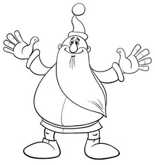 Santa Claus Christmas coloring page