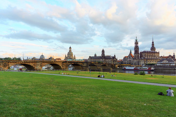 Fototapeta na wymiar General City Landscape Dresden, Germany