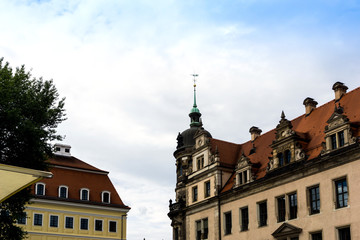 Obraz premium antique building view in Dresden, Germany