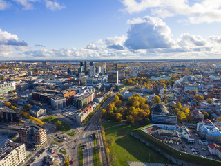 Obraz premium Aerial panorama of Tallinn, Estonia