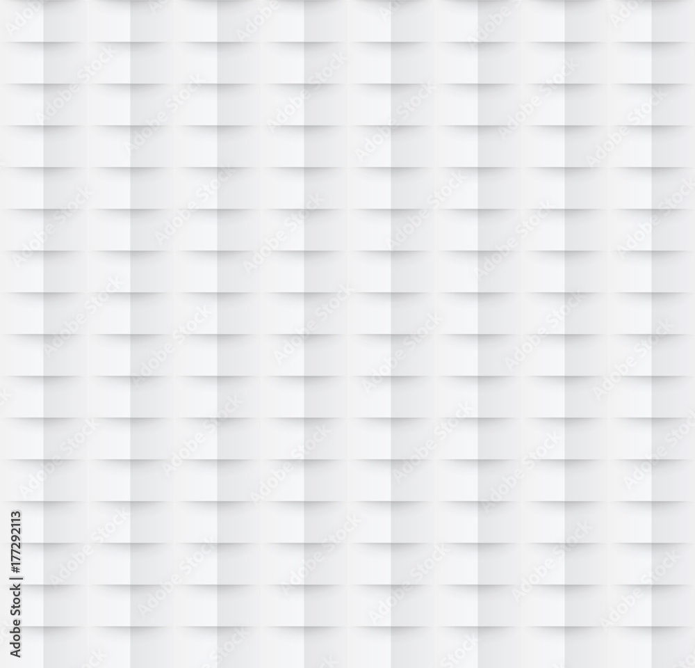 Poster abstract paper seamless pattern. white geometric background