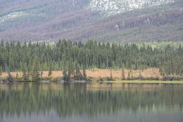 jeux de miroir des lacs canada