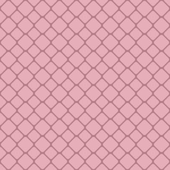 Pink abstract seamless rounded square grid pattern background design - vector graphic design