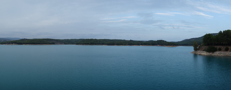 The sichar reservoir in Castellon, Valencia, Spain