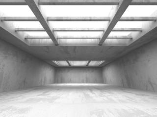 Abstract geometric concrete architecture background