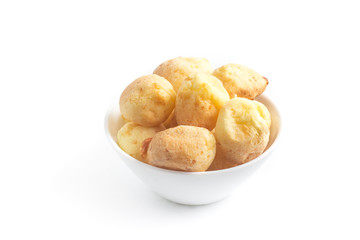 Brazilian Cheese Bread in a bowl
