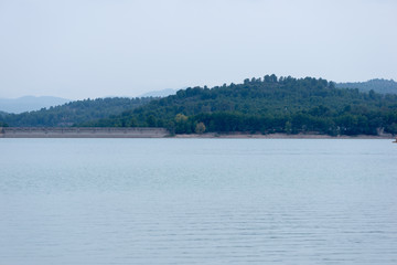 The sichar reservoir in Castellon, Valencia, Spain