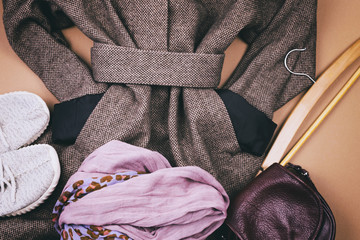 Women's coats and accessories