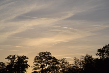 Sonnenuntergang , Herbst