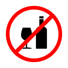 no drinking sign