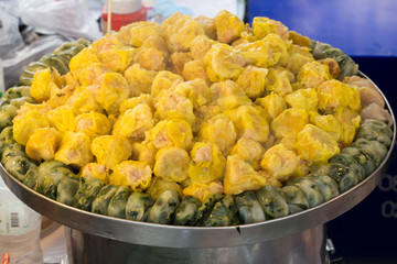 dim sum - steamed minced pork dumplings