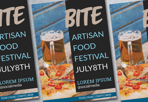 Food Event Poster Layout 2