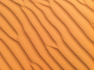 Sand in the desert as a background