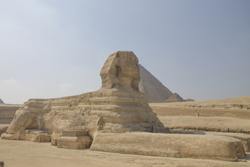 Sphinx of Giza, Egypt outside of Cairo