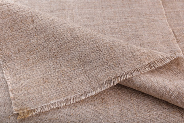 canvas fabric with folds in dark tones