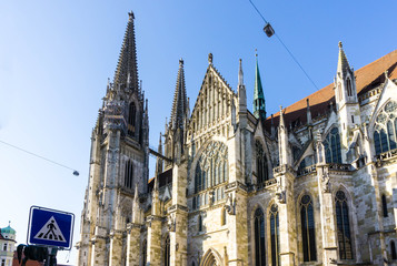 Fototapeta premium Dom St. Peter in Regensburg