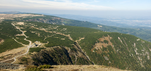 Góry Karkonosze - panorama