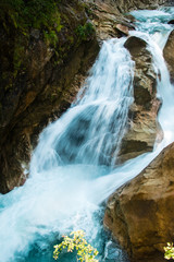 Obraz premium Krimmler Wasserfälle in den Hohen Tauern