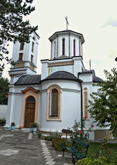Fototapeta na wymiar One of the small Churches in Serbian monastery